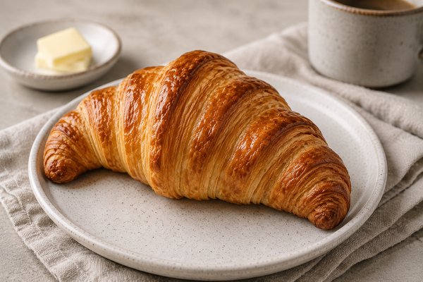 Croissant de mantequilla
